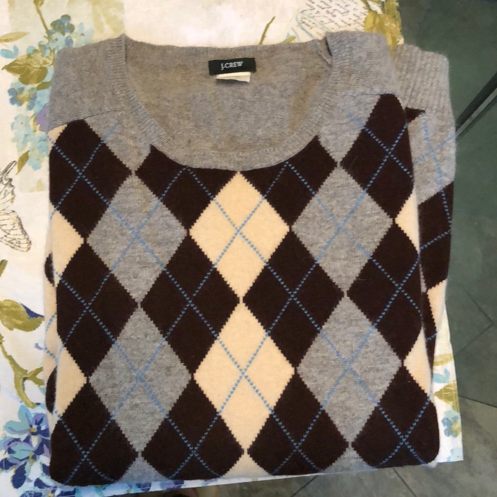J Crew cashmere sweater! Size L.